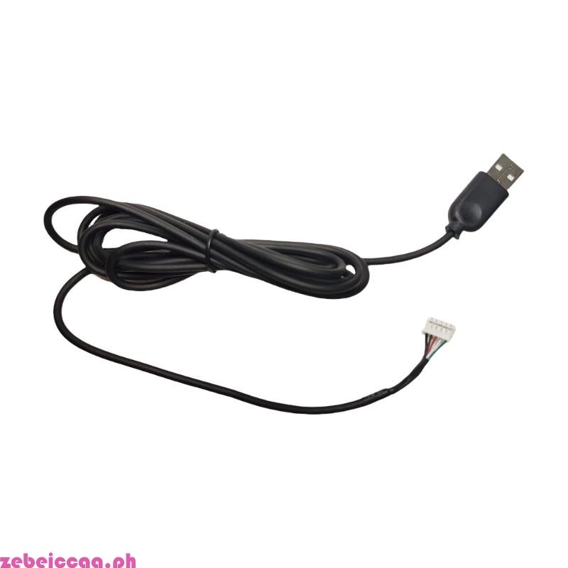 zebeiccaa Rubber Mouse Cable Line Replacement USB Mouse Cord Wire 1 8M ...