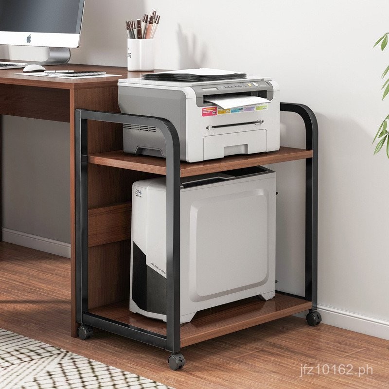Printer Storage Rack Shelf Floor-standing Movable Mainframe Office ...