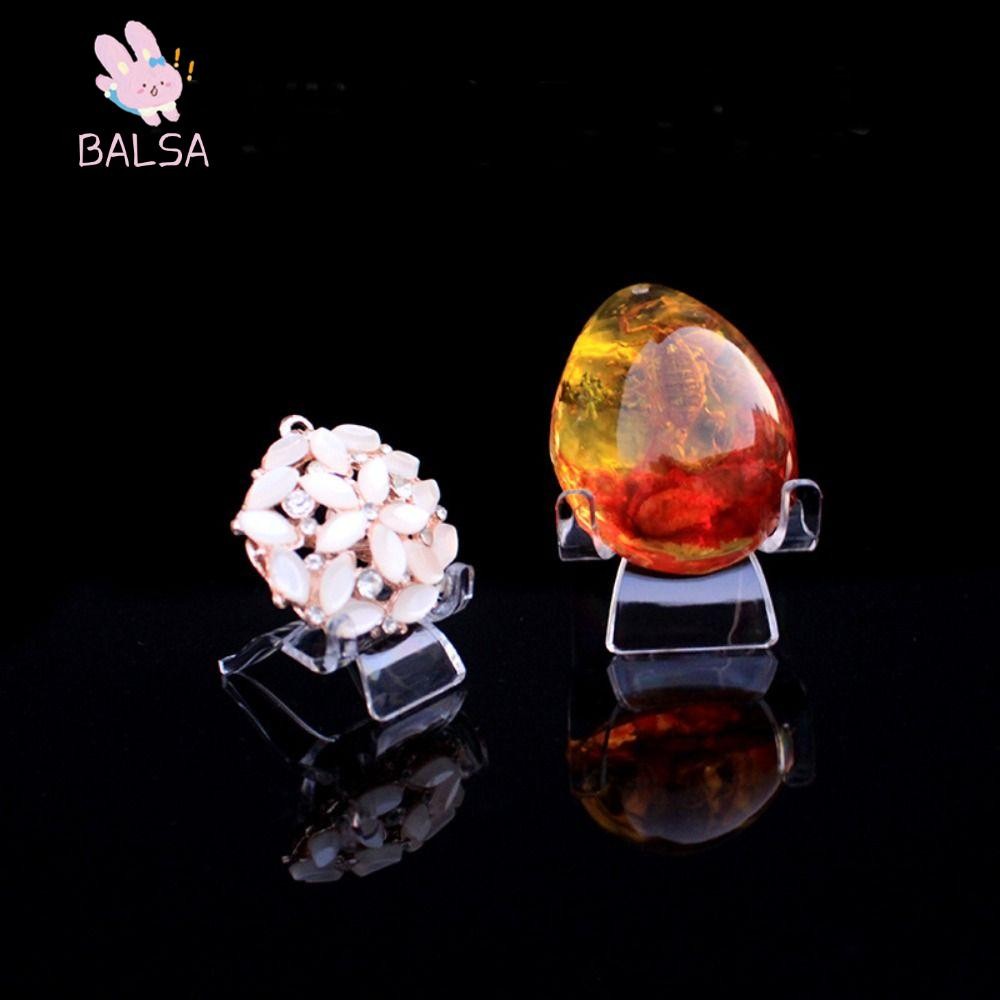 BALSA Display Holder, Crystal Stone Jewelry Display Rack, Transparent ...