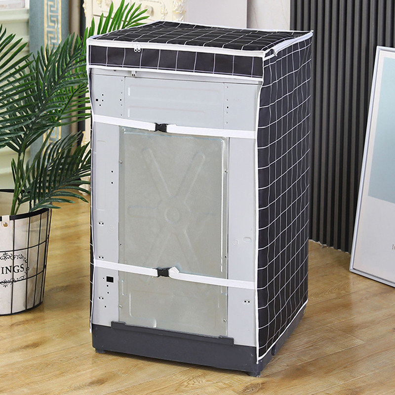 Uliekhy Washing Machine Cover Top Load Waterproof Sunscreen Dust Cover ...