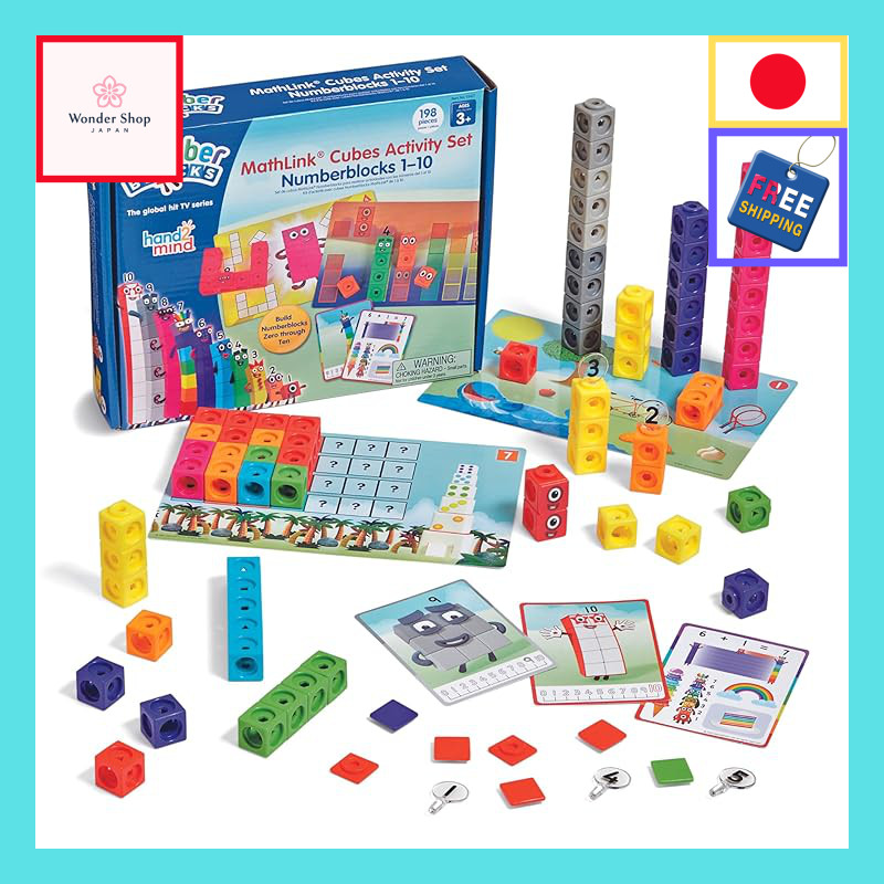 Numberblocks MathLink Cubes Activity Set.【Authentic Japan】 | Shopee ...