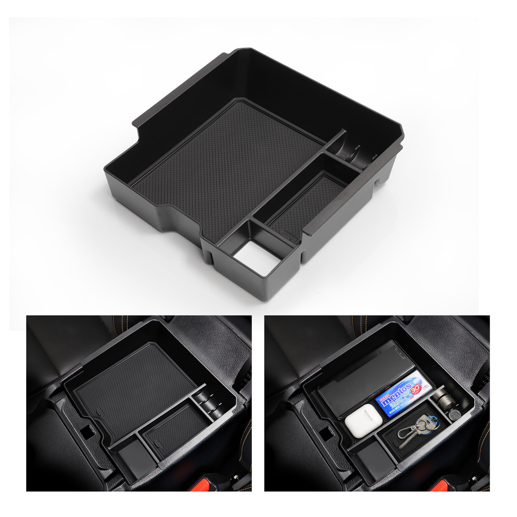 for Ford Ranger (Only Fit E-brake Version) 2024 2025 Armrest Storage ...