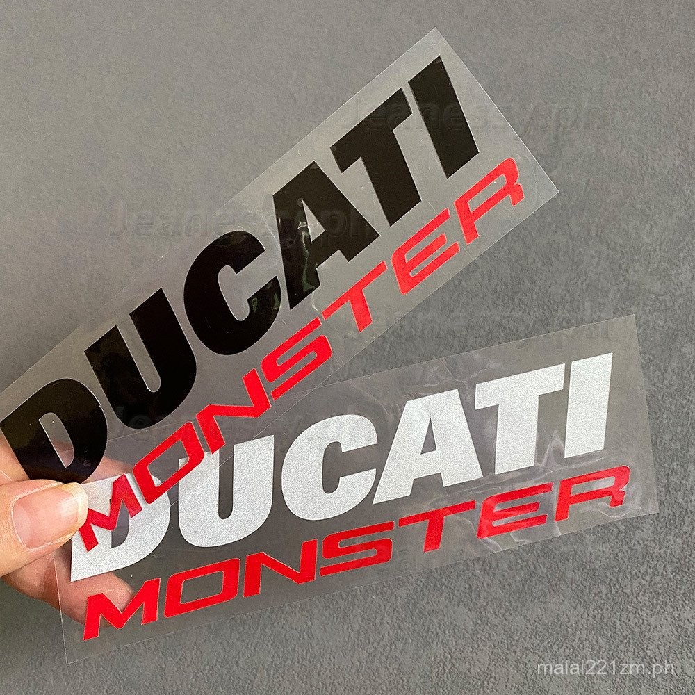 Ducati Sticker Car Sticker Motorcycle Modified Waterproof Reflective ...