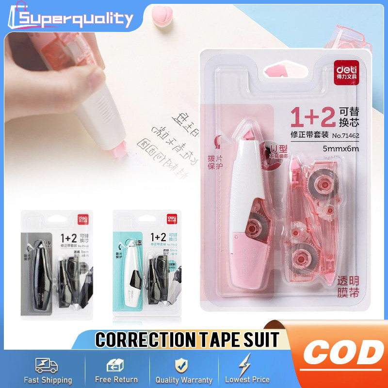 1Pc Correction Pen Correction Fluid Erasers School Supplies Office - View #10