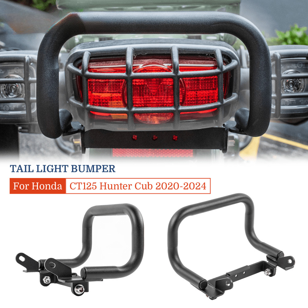 CT125 Huntercub Motorcycle Tail Light Bumper Protector For Honda CT 125 ...