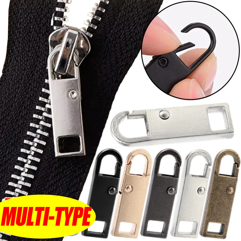 Universal Metal Zipper Pull Tap Replacement Instant Repair Zipper
