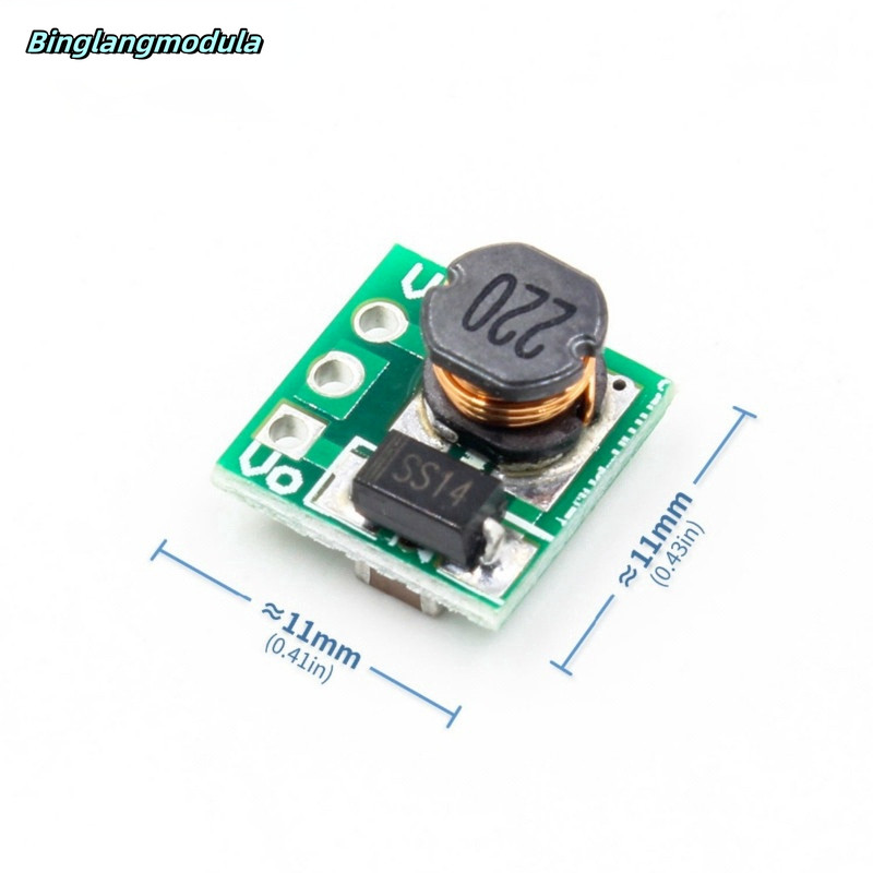 DC 0.9V5V To 5V or DC 0.8V3.3V To 3.3V DCDC StepUp Power Module