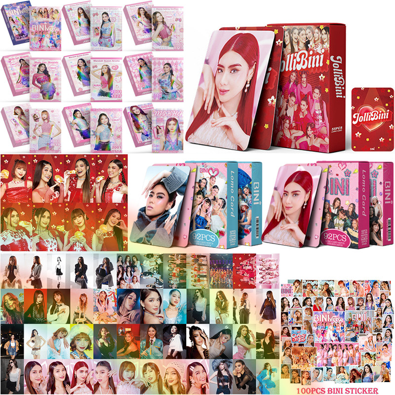 BINI Lomo Cards Jollibini Photocard LomoCard Jollibee BINI Photocards ...