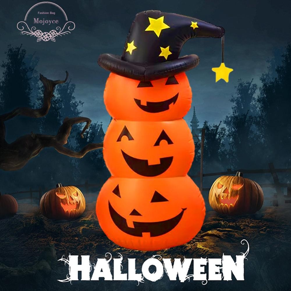 Halloween Ghost Inflatable Model Tall 12Ft Glowing White Ghost with LED