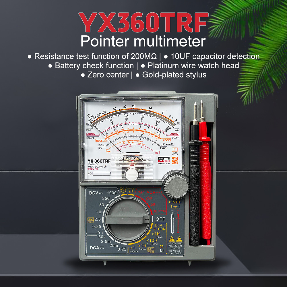 Sanwa YX360TRF Analog MultiTester MultiMeter Made in JAPAN Analogue