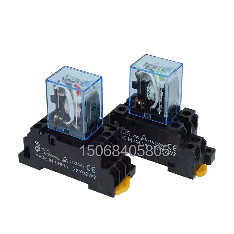 Omron intermediate relay MY2NJ DC24V MY4N-J AC220V MY2N-GS LY2N-J 12V ...