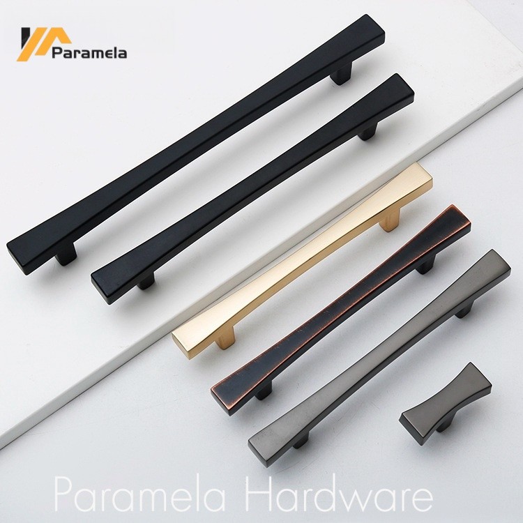 Modern Simple Drawer Knob And Handle Closet Door Handle Zinc Alloy ...