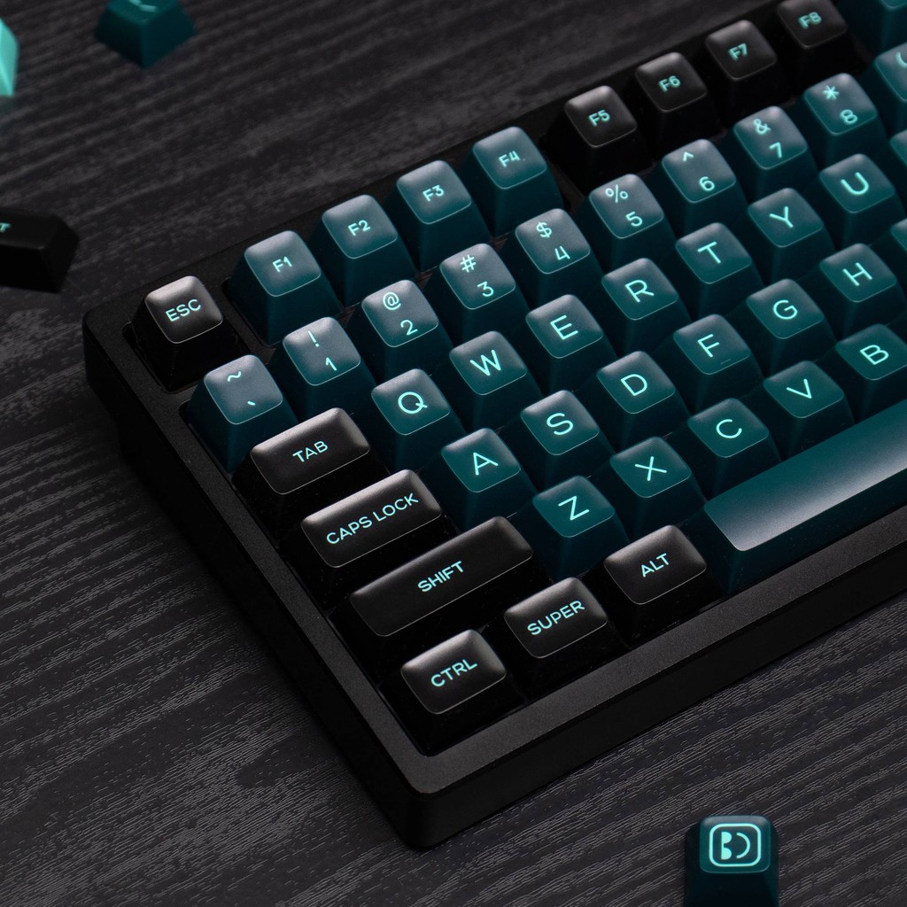 MelGeek Keycaps 161 keys 14mm SA profile ABS Double shot Keycaps set ...