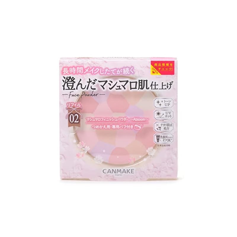 Canmake Marshmallow Finish Powder Refill 02 Sakura Petal Face Powder