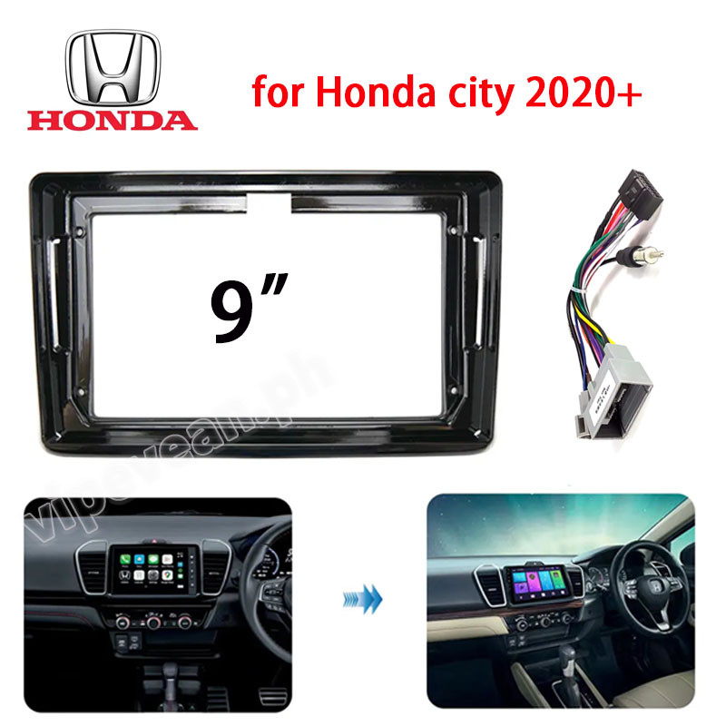 9 Inch for 2020 + HONDA CITY Radio Car Android MP5 Player Casing Frame