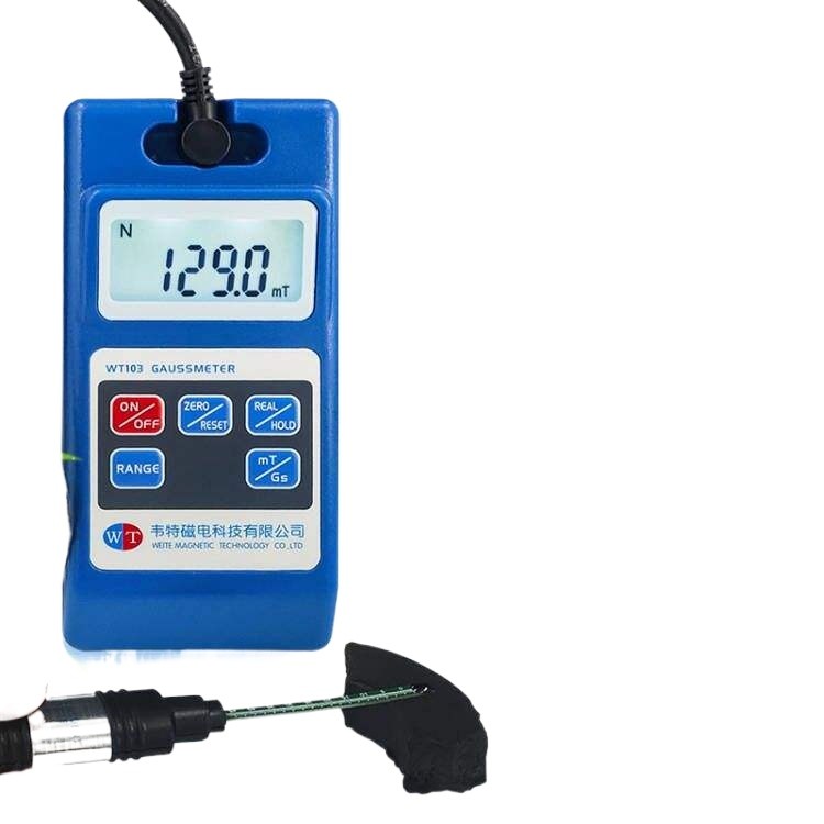 ♬☪Waite WT103 handheld digital Tesla meter highprecision