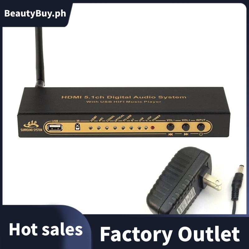 HD851BT DTS AC3 5.1 Audio Converter Decoder HDMI Extractor 4K ARC SPDIF ...