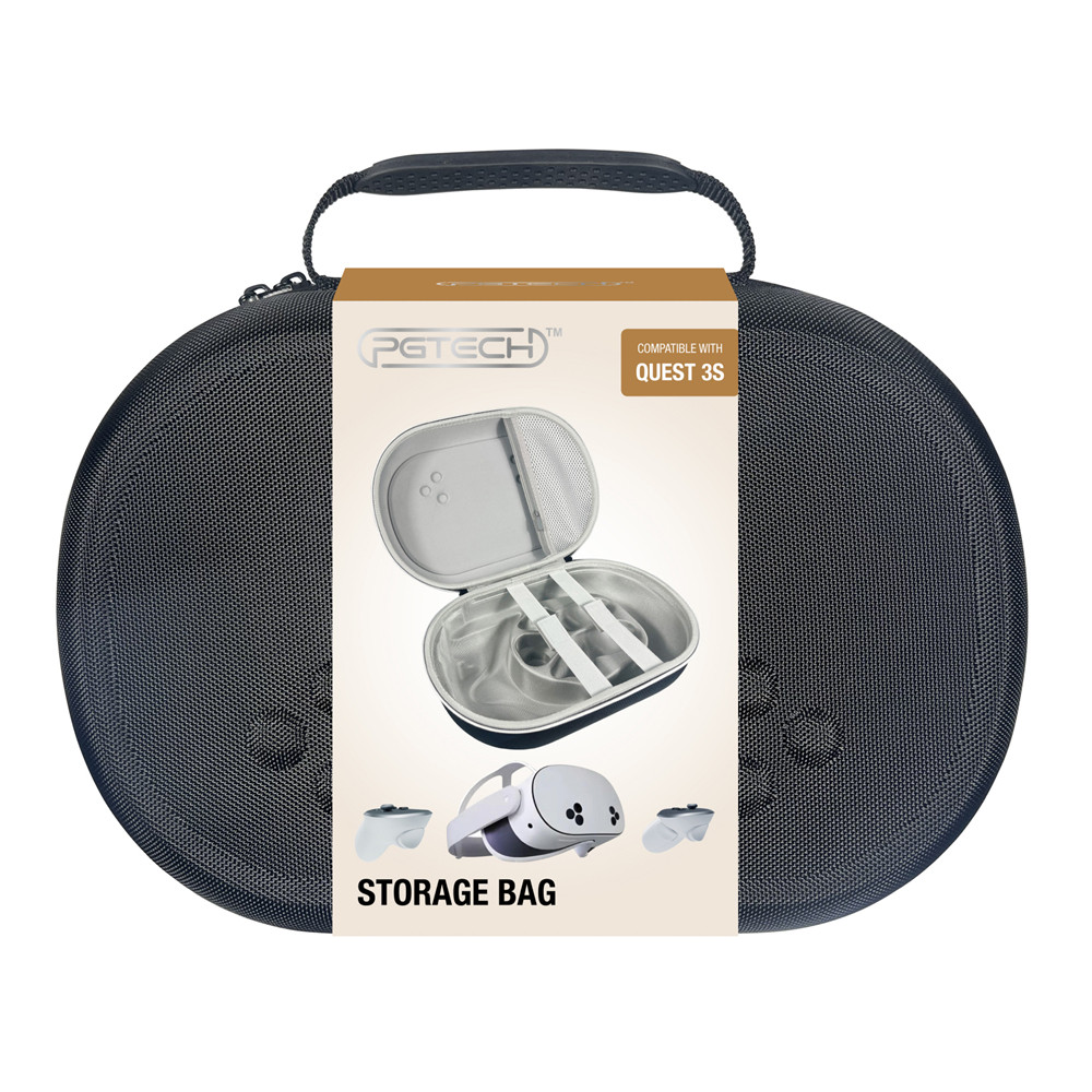 Carrying Case for Meta Quest 3S VR Protective Glasses Storage Bag，Head