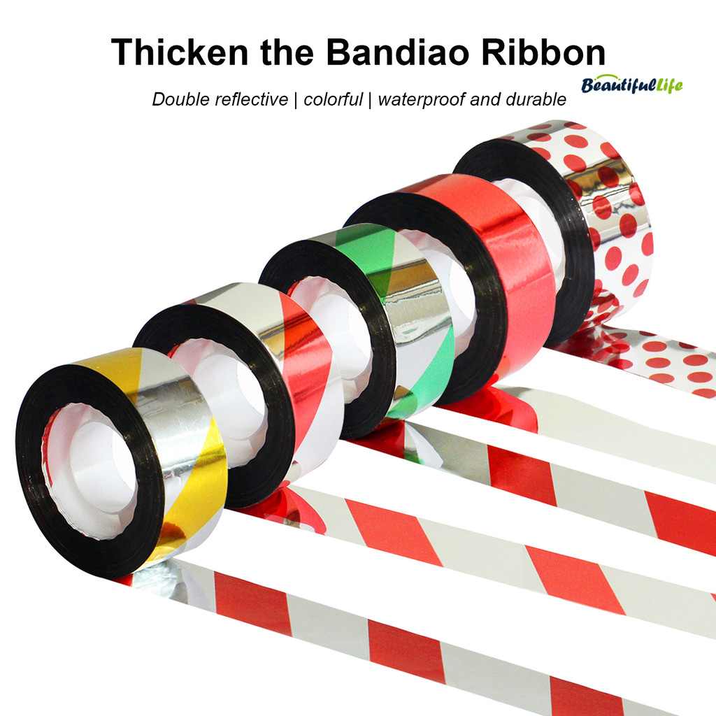 Beautifullife 10Pcs 50m Bird Repellent Ribbon Reflective Scare Geese