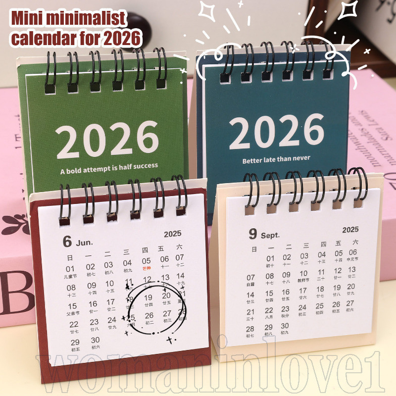 2026 Vertical Desk Calendar - Daily Plans Notebook - Student Graffiti ...