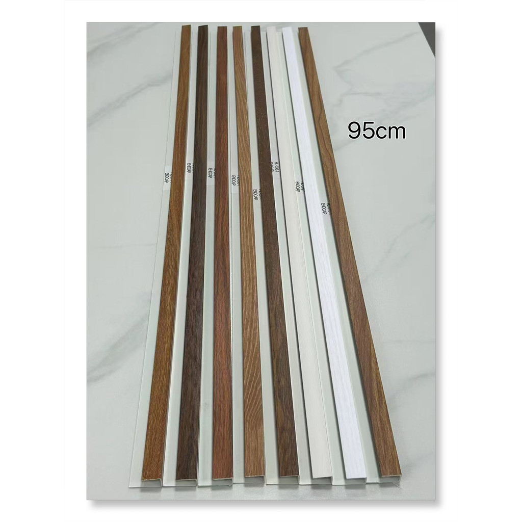 j-clip 95cm PVC Panel/Ceiling PVC U-Shaped Edge Closing Strip/ PVC ...
