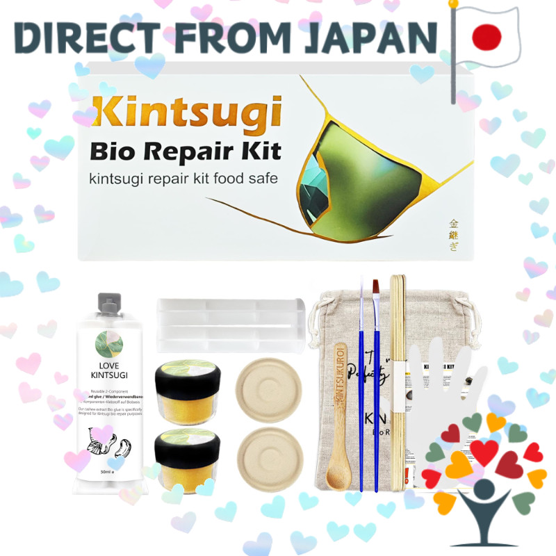 Food Safe Kintsugi Set for Beginners, Easy Kintsugi Kit, Quickly Repair ...