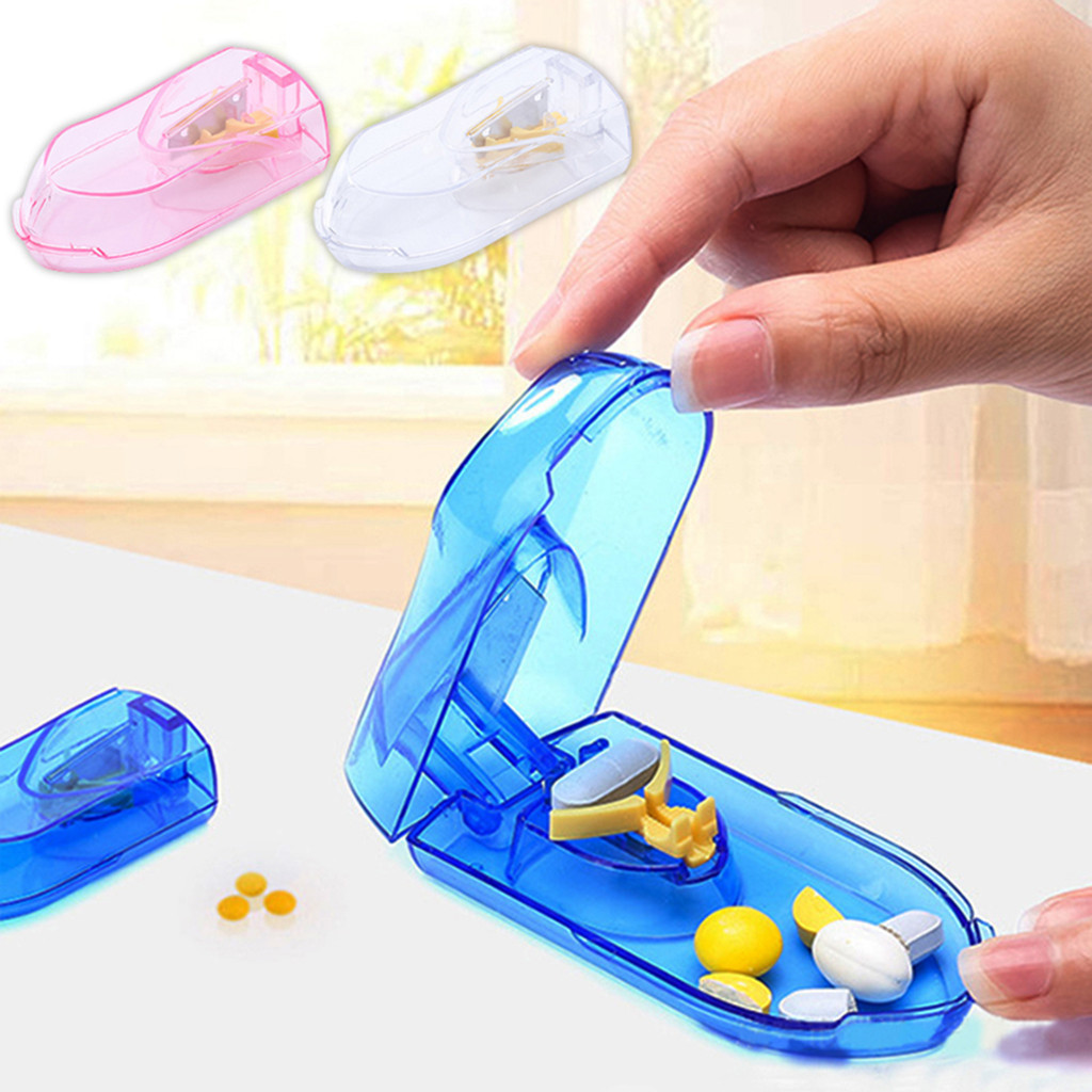 GHqy_ Pill Box Strong Sealing Easy to Carry Transparent Visible