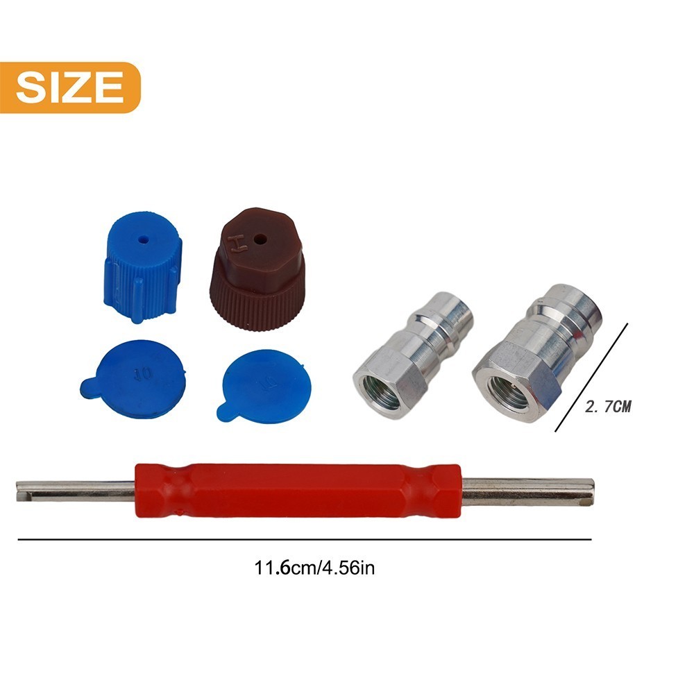 Easy and Effective R12 to R134a Conversion Kit with Removal Tool for AC ...