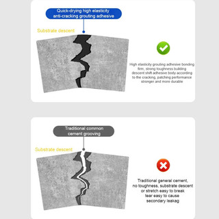 Generic Quick-Drying Crack-Resistant Gap-Filling Glue, Roof Floor Crack...