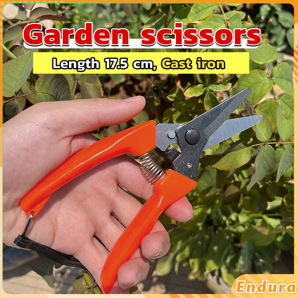 E.A Garden Pruning Grafting Shears Cast Iron Scissors Plant FlowerTree ...