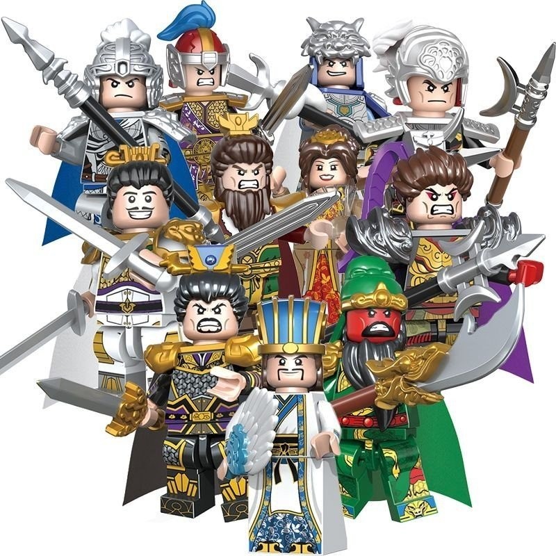 Diku Three Kingdoms Hero Romance Ancient Soldiers Assembled Toy ...