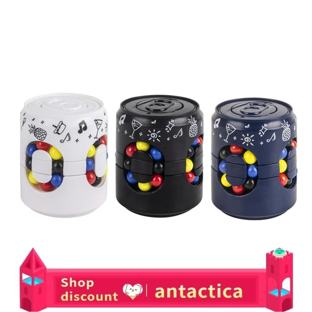 Antactica Fidget Puzzles Cans Rotating Bean Compact for Children ...