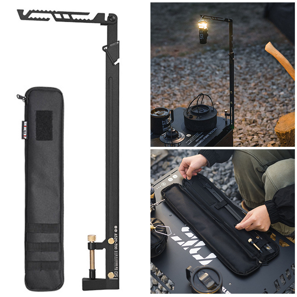 Camping light stand folding light pole stand for 028 mm thickness of