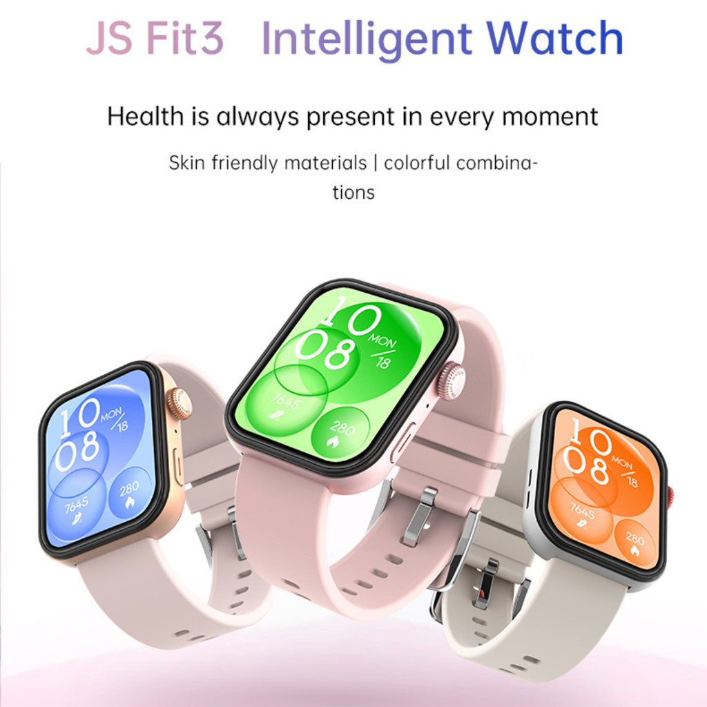 2024 new For Huawei JS FIT3 smart watch Bluetooth call ChatGPT gesture ...