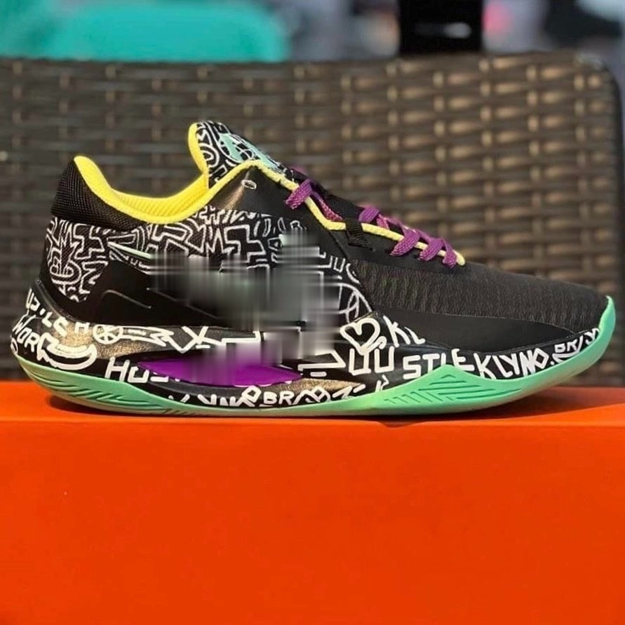 MELO Precision 6 South Beach Sail Copa Basketball Shoes Cushioning Wear resistant Sneakers for Men