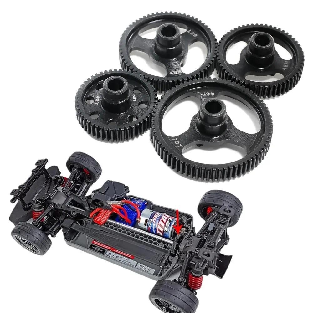 Runup 40CR - Ruota frontale in acciaio 48P 66T per 1/10 E-Tron Vision GT Sport3 HPI 160204 HPI RS4 Sport 3 Flux RC Car Upgrade