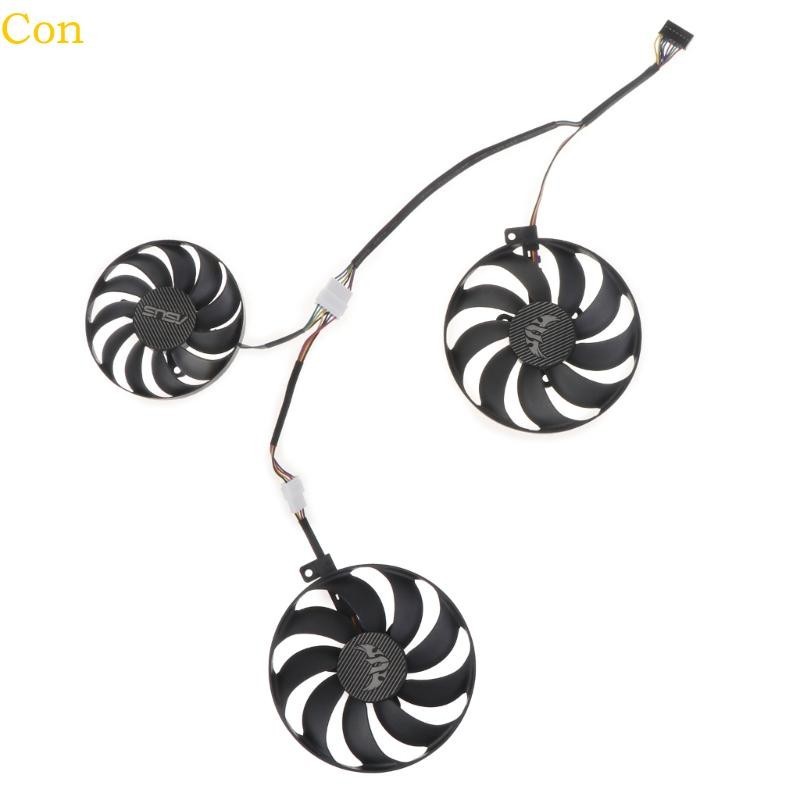Con 12V 4Pin Graphics Card Cooling VGA Fan for ASUS Radeon RX 5700 XT ...