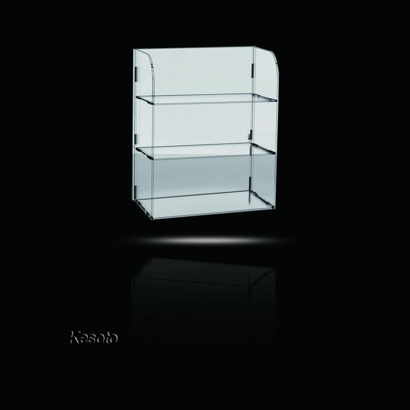 [Kesoto] Acrylic Display Rack Showcase Stand Shelves Toy Dolls Figure ...