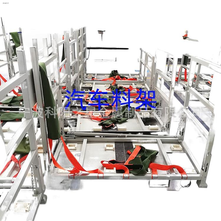 Foldable Turnover Rack Auto Parts Stacking Rack Packaging Transport ...