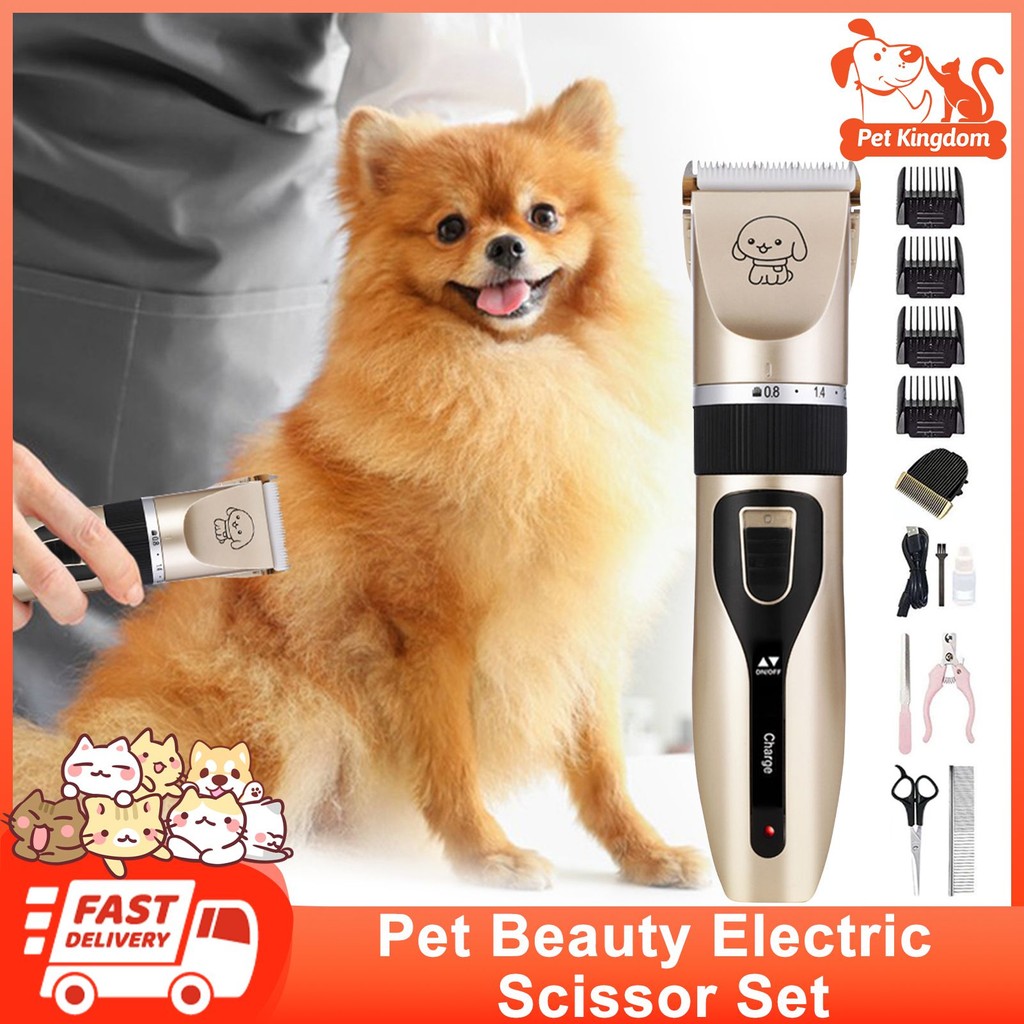 Pet Shaver Razor Grooming Kit Rechargeable Cat Shaver Dog Hair Trimmer ...