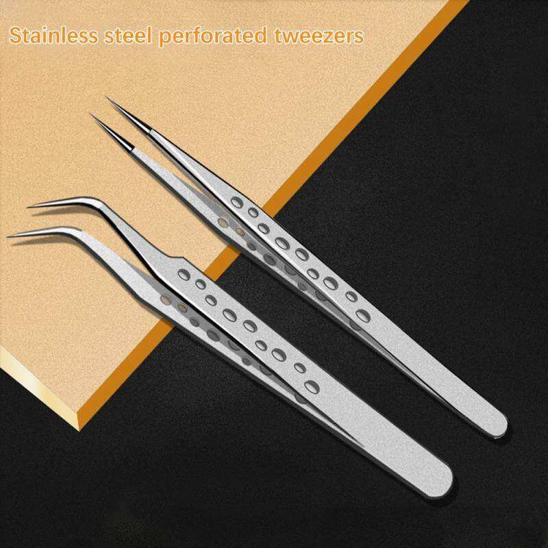 Anti-Static Tweezer With Plastic Curved Tip - Foto 12