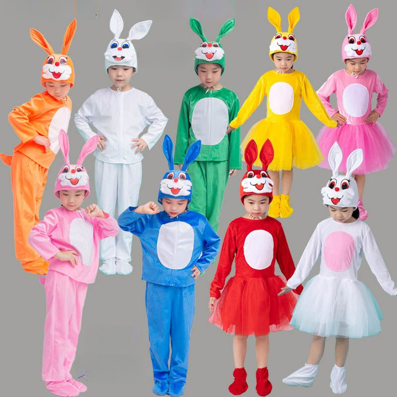 【Ready Stock】Children's Rabbit Bunny Animal Performance Costume Dress — free download