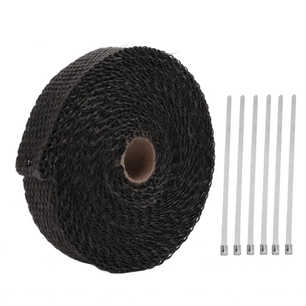 Bacony Exhaust Pipe Heat Wrap Damage Prevention Motorcycle Shield