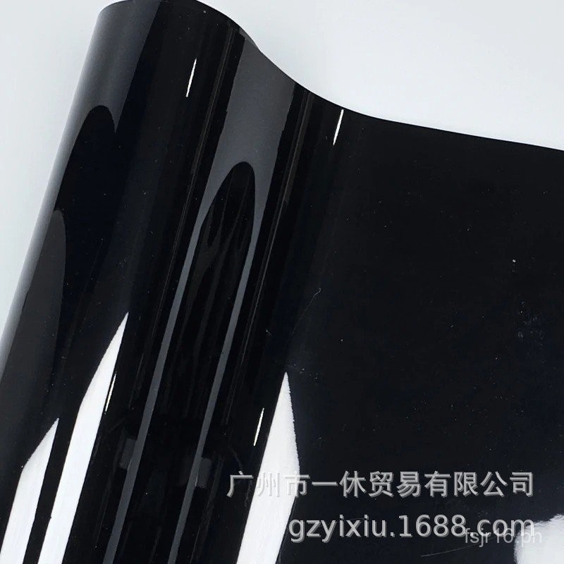 PET Super Glossy Piano Black Color Change Film Motorcycle Car Styling ...