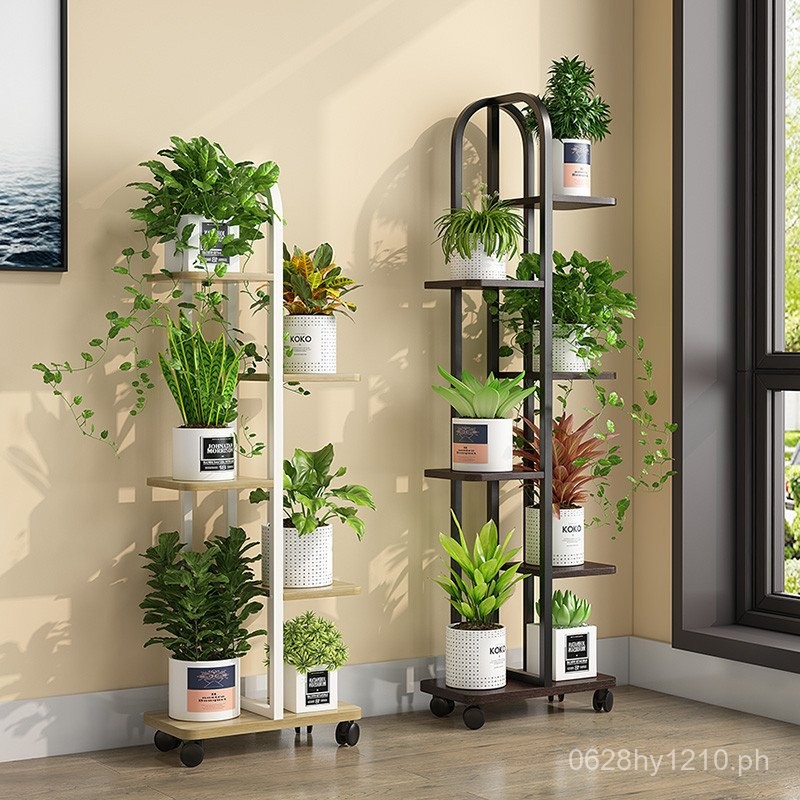 Green Radish Flower Stand Floor-standing Flower Pot Rack Simple Flower ...