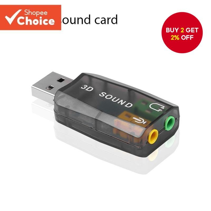 5.1 Sound channel USB independent sound card External computer to ...