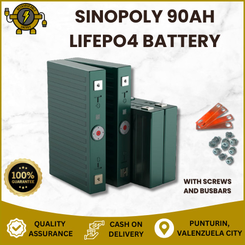 SINOPOLY 90ah 3.2v Rechargeable Lithium Iron Phosphate High Quality ...