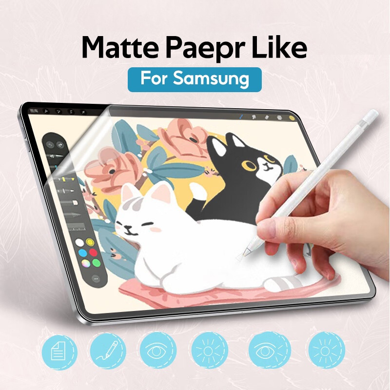Matte Paper Feel Screen Protector For Xiaomi Pad 6 5 Pro 2023 2022 11 ...