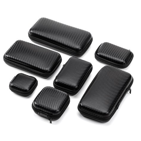 Earphone Storage Bag Multi functional Data Cable Earphone Storage Box ...