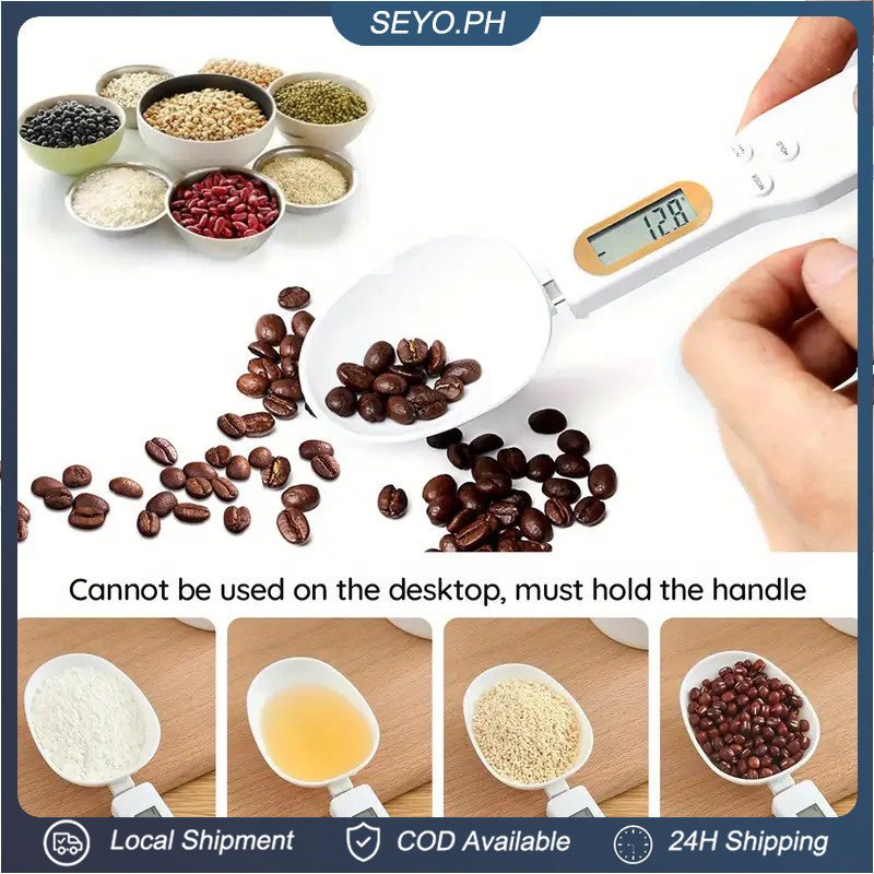 500g/0.1g Coffee Powder Electronic Spoon Portable LCD Digital Kitchen